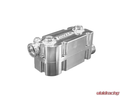 PWR Oil to Water Heat Exchanger 21 Plate w/ No.32 Wiggins Fittings Universal Oil Cooler - CR-UC-RQH003B