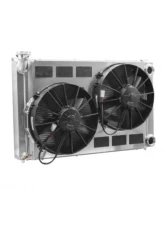 PWR 12" Spal Fans OEM Mounting Performance Radiator Module Toyota Supra A80 1993-1998                                     - CR-UC-TPR002C - Image 2