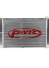 PWR 12" Spal Fans OEM Mounting Performance Radiator Module Toyota Supra A80 1993-1998                                     - CR-UC-TPR002C - Image 2