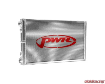 PWR 22x13" 42mm Core 12AN Port Fittings Tube/Fin Universal Oil Cooler - CR-UC-WQC005B