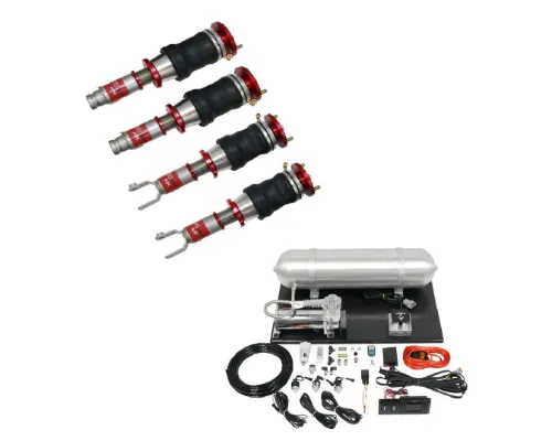 TruHart AirPlus Air Struts w/ VERA Evo Bluetooth Management Acura Integra 1990-1993|Honda Civic 1988-1991 - TH-H1001+TH-ME02