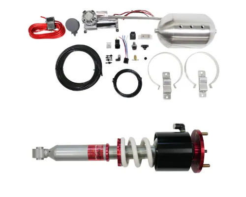 TruHart StreetPlus Coilovers w/ Front Air Cups Plus Silver Management Acura Integra 2023-2024|RSX 2002-2006 - TH-H814-VACF-20+TH-ACK01