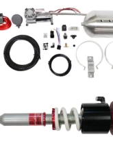 TruHart StreetPlus Coilovers w/ Front Air Cups Plus Silver Management Mitsubishi EVO 7/8/9 2001-2007                                     - TH-M802-VACF-20+TH-ACK01 - Image 3