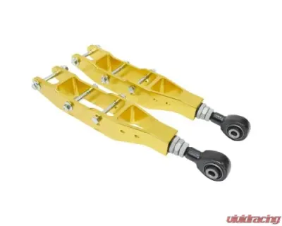 TruHart Rear Lower Control Arms Adjustable Anodized Gold Subaru 2008-2021 - TH-S108-GO