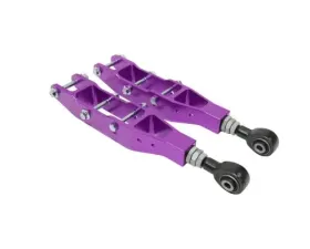 TruHart Rear Lower Control Arms Adjustable Anodized Purple Subaru 2008-2021