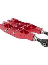 TruHart Rear Lower Control Arms Adjustable Anodized Red Subaru 2008-2021                                     - TH-S108-RE - Image 3