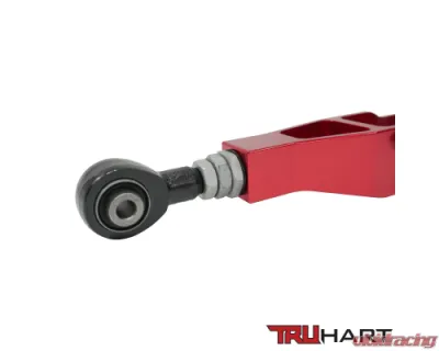 TruHart Rear Lower Control Arms Adjustable Anodized Red Subaru 2008-2021 - TH-S108-RE