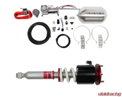 TruHart StreetPlus Coilovers w/ Front Air Cups Plus Silver Management Subaru WRX 2015-2021 | STI 2008-2021 - TH-S804-VACF-20+TH-ACK01