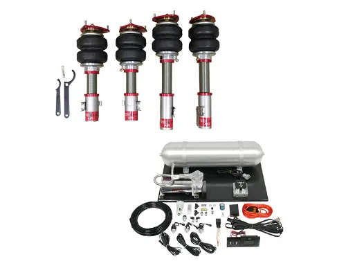 TruHart AirPlus Air Struts w/ VERA Evo Bluetooth Management Lexus ES300|Toyota Camry 1992-2001 - TH-T1006+TH-ME02