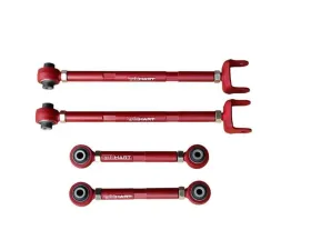 TruHart Rear Camber And Toe Kit Red Acura TL|TSX 2008-2013|Honda Accord 2008-2017