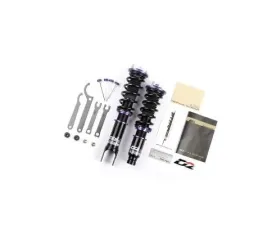 D2 Racing RS Series Coilover Rear w/ PBM BMW 3-Series E36 RWD | AWD 1992-1998
