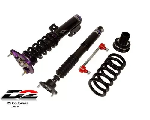 D2 Racing RS Series Coilover Mercedes-Benz C Class Sedan AWD 2008-2014 - D-ME-46