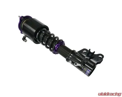 D2 Racing RS Coilovers w/ Front Air Cups Silver Control System Acura Integra | Honda Civic | CRX 1988-1993 - D-HN-13-VACF-12+D2-ACK01
