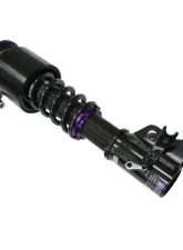 D2 Racing RS Coilovers w/ Front Air Cups Silver Control System                                     - D-NI-56-1-VACF-12+D2-ACK01 - Image 3