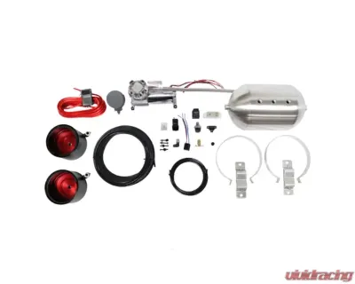 D2 Racing RS Coilovers w/ Front Air Cups Silver Control System - D-NI-56-1-VACF-12+D2-ACK01