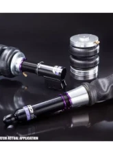 D2 Racing Air Struts w/ VERA Element Management Saab 9-3 2003-2011                                     - D-SA-01-ARVEL - Image 2