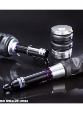 D2 Racing Air Struts w/ VERA AccuAir e+ Connect Pressure Audi Q5 2009-2017                                     - D-AU-45-ARAA - Image 2