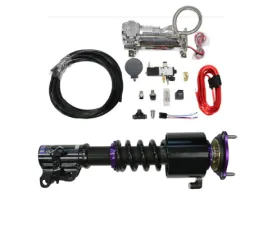 D2 Racing RS Coilovers w/ Front Air Cups + Gold Tankless Control System Cadillac ATS 2013-2019