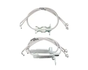 Synergy Front & Rear Stainless Braided Brake Line Kit Jeep Wrangler 2018+