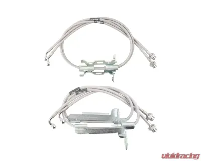 Synergy Front & Rear Stainless Braided Brake Line Kit Jeep Wrangler 2018+ - 8866-01