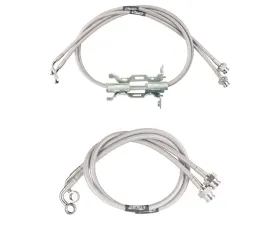 Synergy Front & Rear Stainless Braided Brake Line Kit Jeep Gladiator JT 2020+