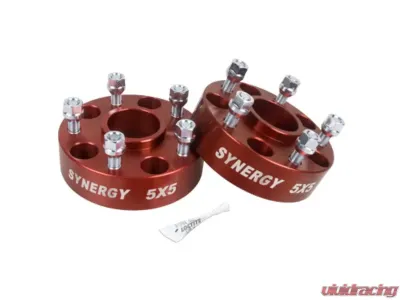 Synergy MFG Hub Centric Wheel Spacers M12x1.50 Stud Size Ford Bronco | Ranger 2019-2023 - 4112-6-55-HF