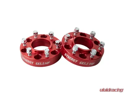Synergy MFG Hub Centric Wheel Spacers M12x1.50 Stud Size Ford Bronco | Ranger 2019-2023 - 4112-6-55-HF