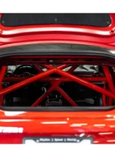 StudioRSR Roll Cage/Roll Bar V2 with DOM Stainless Steel Red Toyota GR86 2022-2023                                     - SRCGR86-01 - Image 6