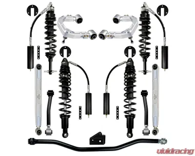 Rock Krawler 3 Bronco X Factor Pro System w/ Billet Ford Bronco 2021 - FB30XFP-S1