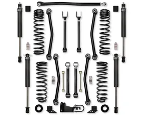 Rock Krawler 2.5in Ultimate Adventure System Stage1 Front & Rear Lift Jeep Wrangler JKU 4 Door 2007-2018