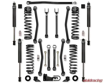 Rock Krawler 2.5in Ultimate Adventure System Stage1 Front & Rear Lift Jeep Wrangler JKU 4 Door 2007-2018 - JK25UA-4S1