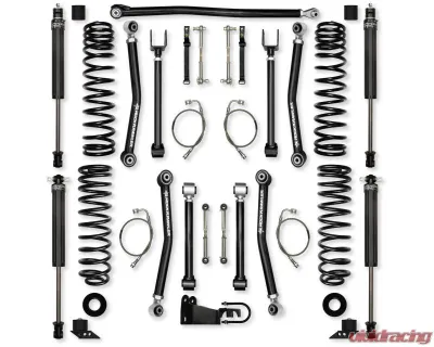 Rock Krawler 3.5 In Adventure X System - Stage 1 Front | Rear Lift Kit w/ Shocks Jeep Wrangler Jku 4Door 2007-2018 - JK35AXM-4S1