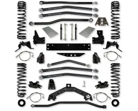 Rock Krawler Front & Rear 3.5 Inch X Factor X2 Long Arm Jeep Wrangler Jku 2007-2018