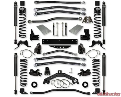 Rock Krawler Front & Rear 3.5 Inch X Factor X2 Long Arm - Stage 1 Jeep Wrangler Jku 2007-2018 - JK35X2LA-4S1