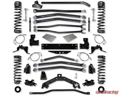 Rock Krawler Front & Rear 4.5 Inch Adventure X Long Arm Jeep Wrangler JK 2007-2018 - JK45AXLA-2