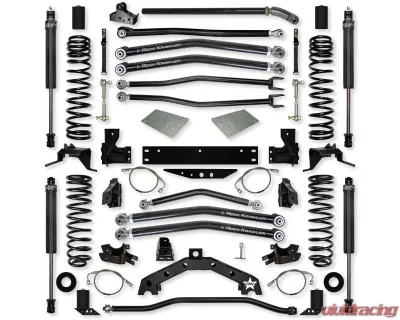 Rock Krawler Front & Rear 4.5 Inch Adventure X Long Arm - Stage 1 Jeep Wrangler JK 2007-2018 - JK45AXLA-2S1