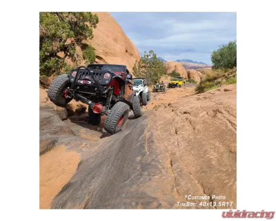 Rock Krawler Front & Rear 4.5 Inch Adventure X Long Arm - Stage 1 Jeep Wrangler JKU 2007-2018 - JK45AXLA-4S1