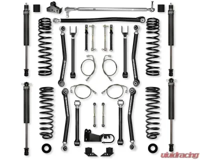 Rock Krawler 4.5 In Adventure X System - Stage 1 Front | Rear Lift Kit w/ Shocks Jeep Wrangler Jk 2Door 2007-2018 - JK45AXM-2S1