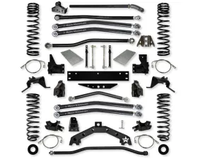 Rock Krawler Front & Rear 4.5 Inch X Factor X2 Long Arm Jeep Wrangler Jk 4Door 2007-2018