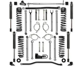 Rock Krawler 4.5in X Factor Pro Aluminum -Stage 1 Front & Rear Lift Kit w/ Shocks Jeep Wrangler Jk 2dr 2007-2018