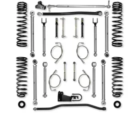 Rock Krawler 4.5in X Factor Pro Aluminum Front & Rear Lift Kit Jeep Wrangler Jku 4Door 2007-2018