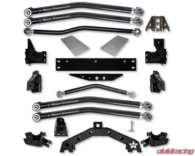 Rock Krawler X Factor X2 JK Long Arm W/6in Rear Stretch Upgrade Jeep Wrangler 2007-2018 - JKX2LA-UPG-6S