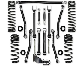Rock Krawler 2.5 In Adventure X No Limits System Front | Rear Lift Kit 4xe Jeep Wrangler Jlu 4Door 2021