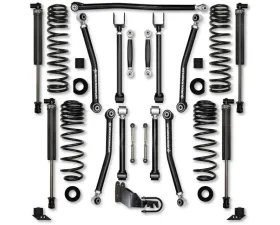 Rock Krawler 2.5 In Adventure X No Limits System - Stage 1 Front | Rear Lift Kit w/ Shocks 4xe Jeep Wrangler Jlu 4Door 2021