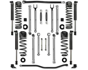 Rock Krawler 392 2.5in X Factor Pro No Limits Aluminum Stage 1 Front | Rear Lift Kit w/ Shocks Jeep Wrangler Jl 4Door 2021