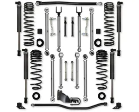 Rock Krawler 2.5in X Factor Pro No Limits Aluminum Stage 1 Front | Rear Lift Kit w/ Shocks Diesel Jeep Wrangler Jl 4Door 2020