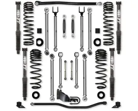 Rock Krawler 2.5in X Factor Pro No Limits Aluminum Stage 1 Front | Rear Lift Kit w/ Shocks Jeep Wrangler Jl 4Door 2018