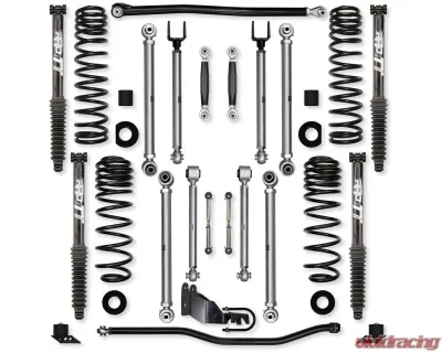 Rock Krawler 2.5in X Factor Pro No Limits Aluminum Stage 1 Front | Rear Lift Kit w/ Shocks Jeep Wrangler Jl 4Door 2018 - JL25PNL-4S1