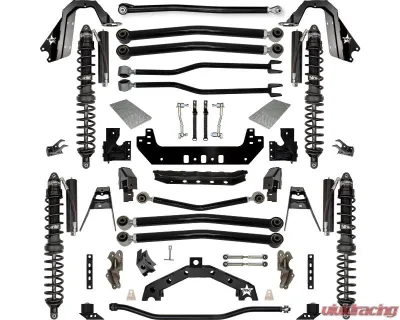 Rock Krawler 3.5in Adventure X Trail Runner Long Arm Suspension Jeep Wrangler Jl 4Door 2018 - JL35AX2LA-4TR