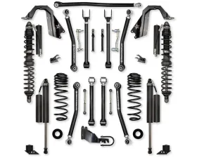 Rock Krawler 3.5 In Adventure X Coilover System Front | Rear Lift Kit w/ Shocks Jeep Wrangler Jl 2Door 2018